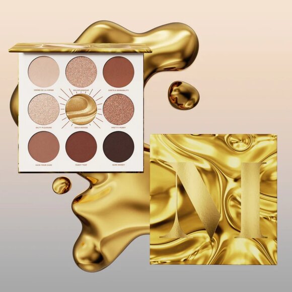 NIB Morphe Rich & Foiled Gold Seeker 9-pan Artistry Eyeshadow Palette SOLD OUT - Picture 1 of 10